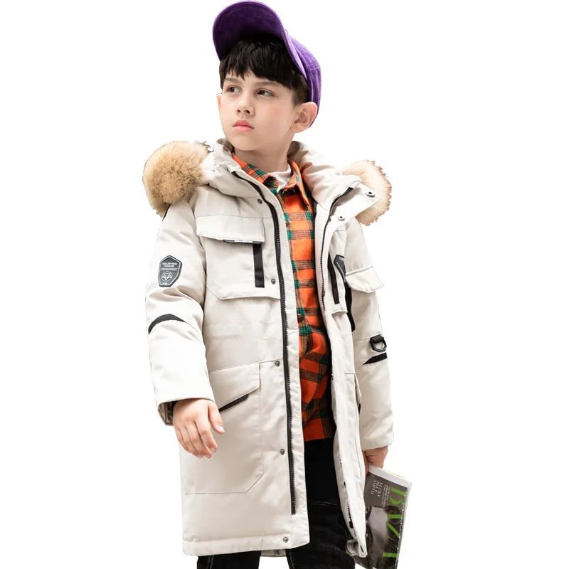 2020 Boys Winter Jacket Children Real Fur Coat Kids Warm Parka White Duck Down Teenager Snowsuit Boys Hooded Clothes TZ614
2020 Boys Winter Jacket Children Real Fur Coat Kids Warm Parka White Duck Down Teenager Snowsuit Boys Hooded Clothes TZ614