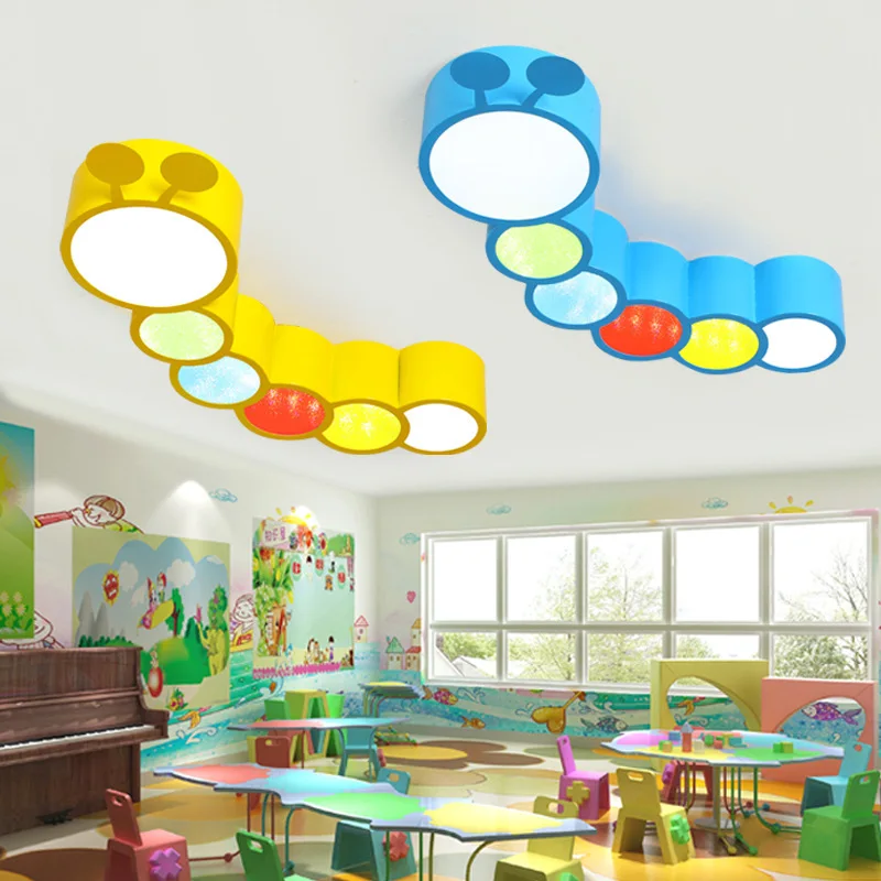 Caterpillar Shape Children's Room Ceiling Room Colorful Lights for Room Kindergarten Amusement Park Light Fixtures
Caterpillar Shape Children's Room Ceiling Room Colorful Lights for Room Kindergarten Amusement Park Light Fixtures