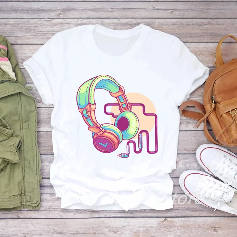 Butterfly Music Notes Print Women's T-Shirt Harajuku Graphic Tee Women Summer O-neck Tops Female Tshirt Short Sleeve T Shirts
Butterfly Music Notes Print Women's T-Shirt Harajuku Graphic Tee Women Summer O-neck Tops Female Tshirt Short Sleeve T Shirts