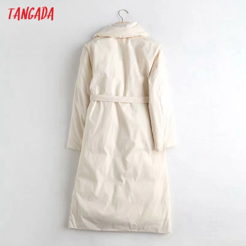 Tangada Women Elegant Oversize Long Parkas with Slash 2021 Autumn Winter Office Lady Female Warm Coat 6C16
Tangada Women Elegant Oversize Long Parkas with Slash 2021 Autumn Winter Office Lady Female Warm Coat 6C16