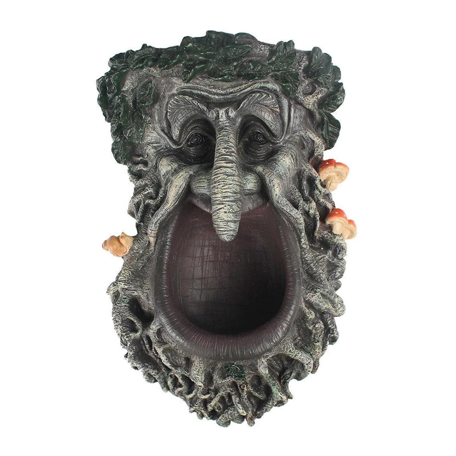 Resin Wild Bird Feeder Tree Face With Big Mouth Feeder Whimsical Tree Hugger Sculpture For Outdoor & Garden Decoration
Resin Wild Bird Feeder Tree Face With Big Mouth Feeder Whimsical Tree Hugger Sculpture For Outdoor & Garden Decoration