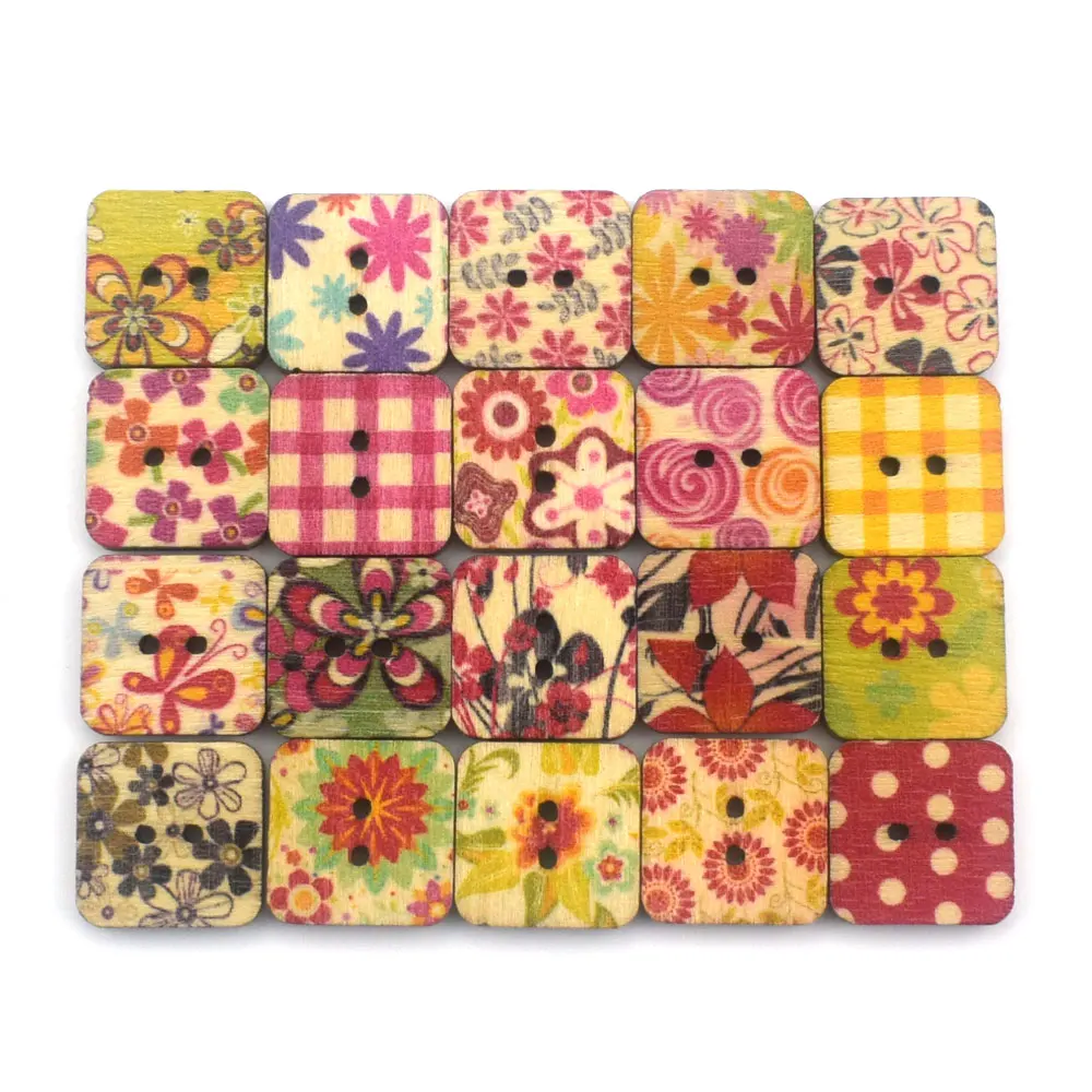 500PCS 2 Hole Mixed Square Flower Wood Buttons Crafts Clothing Decor Sewing Scrapbooking Card Making DIY 15mm Wooden Button
500PCS 2 Hole Mixed Square Flower Wood Buttons Crafts Clothing Decor Sewing Scrapbooking Card Making DIY 15mm Wooden Button