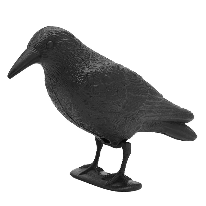 Realistic PE Black Yard Crow Hunting Decoy Fake Bird Hunting Garden Bird Deter Scarer Scarecrow Pest Deterrent Repeller Hunting
Realistic PE Black Yard Crow Hunting Decoy Fake Bird Hunting Garden Bird Deter Scarer Scarecrow Pest Deterrent Repeller Hunting