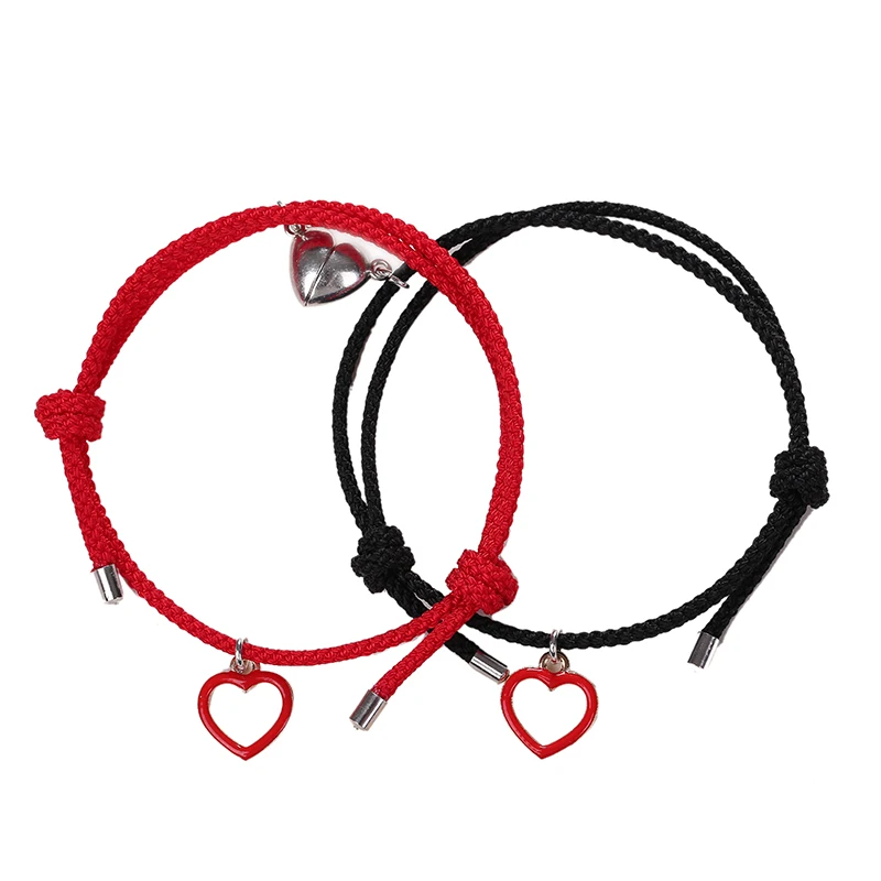 2Pcs Couple Friendship Lover's Bracelet Star Charm Magnetic Female Male Paired Woman's Jewelry Valentine's Day Gift
2Pcs Couple Friendship Lover's Bracelet Star Charm Magnetic Female Male Paired Woman's Jewelry Valentine's Day Gift