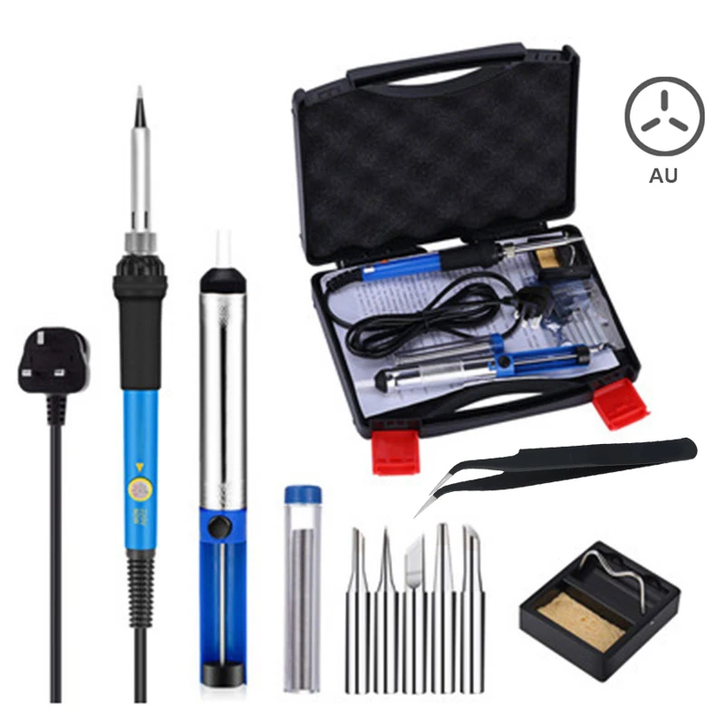 Электрический паяльник 60 Вт 110 В 220 В, набор инструментов для сварки, пинцет для паяльной проволоки, вилка Великобритании/ЕС/США/Австралии, пр...
Электрический паяльник 60 Вт 110 В 220 В, набор инструментов для сварки, пинцет для паяльной проволоки, вилка Великобритании/ЕС/США/Австралии, пр...