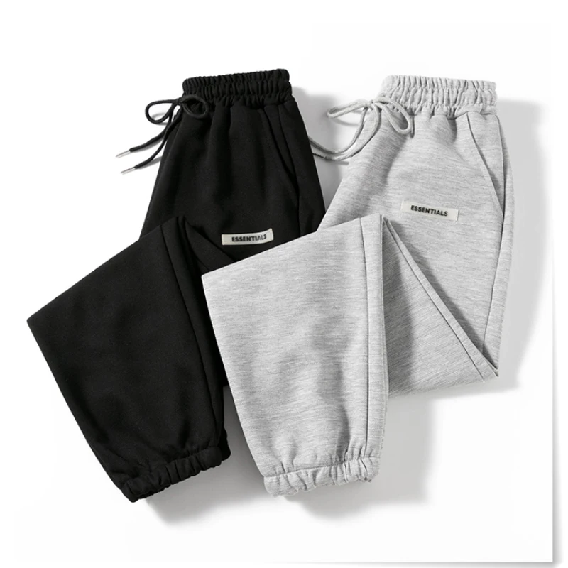 Zoki Loose Women Sweatpants Autumn High Waist Casual Pocket Female Pants Korean Fashion Letter All Match Ankle-Length Pants 2021
Zoki Loose Women Sweatpants Autumn High Waist Casual Pocket Female Pants Korean Fashion Letter All Match Ankle-Length Pants 2021