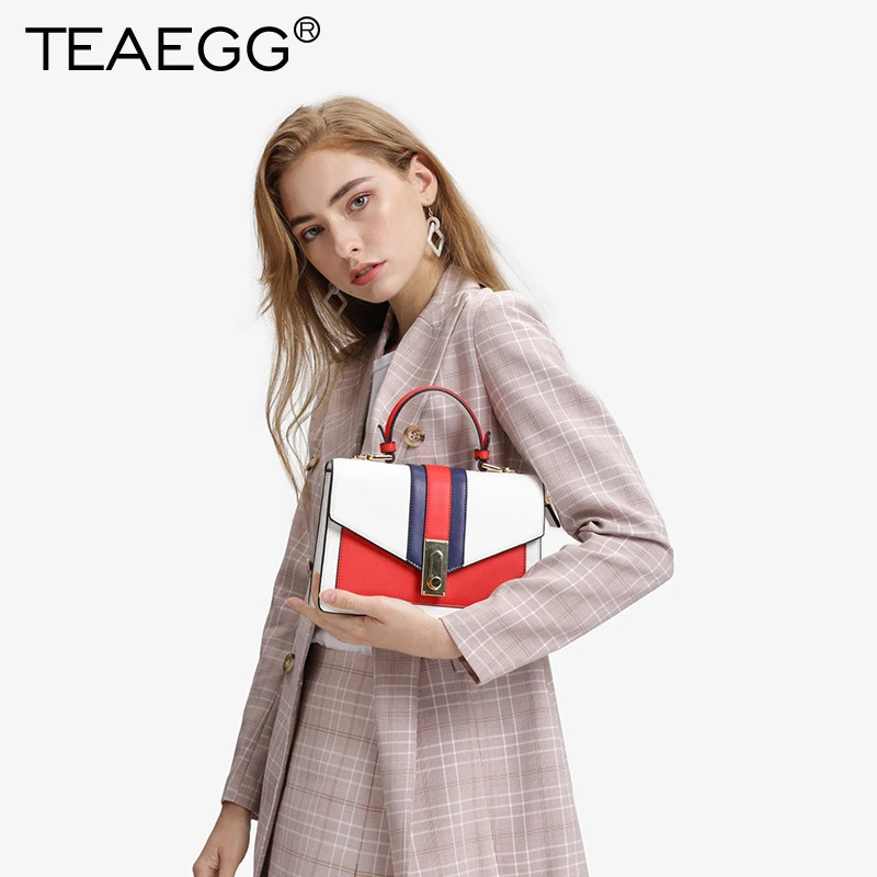 TEAEGG 2019 женская дизайнерская сумка через плечо с панелями брендовая плечо|Сумки