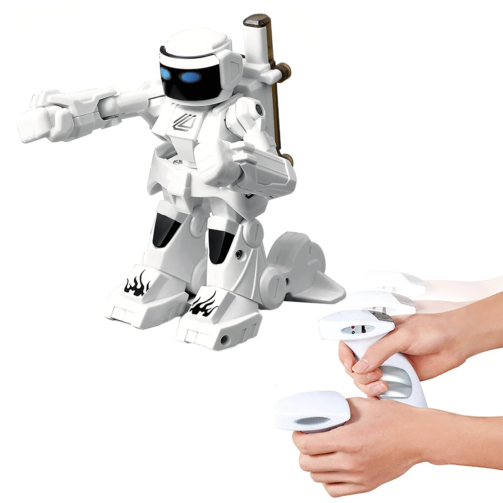 RC Robot Toy Combat Robot Control RC Battle 2.4G Somatosensory Remote Control Boxing Robot Fight Against Intelligent Robot Toys
RC Robot Toy Combat Robot Control RC Battle 2.4G Somatosensory Remote Control Boxing Robot Fight Against Intelligent Robot Toys