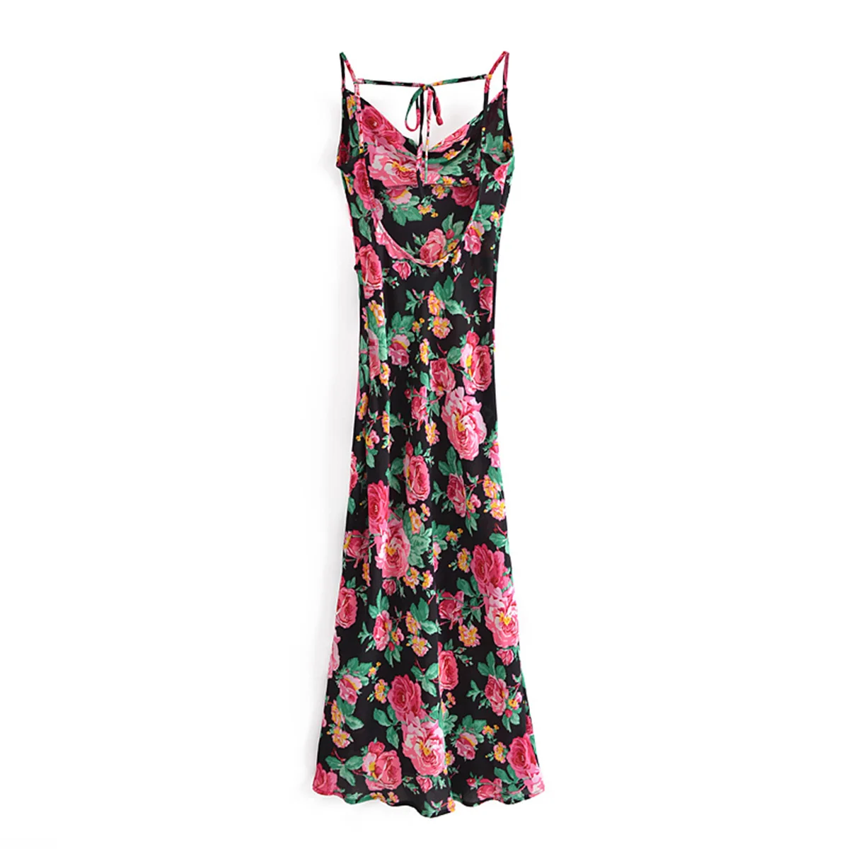 Bohemian Women Dresses 2021 Floral Print V-Neck Lace-Up Halter Split Maxi Dress Summer Sexy Backless Beach Prom Dress
Bohemian Women Dresses 2021 Floral Print V-Neck Lace-Up Halter Split Maxi Dress Summer Sexy Backless Beach Prom Dress