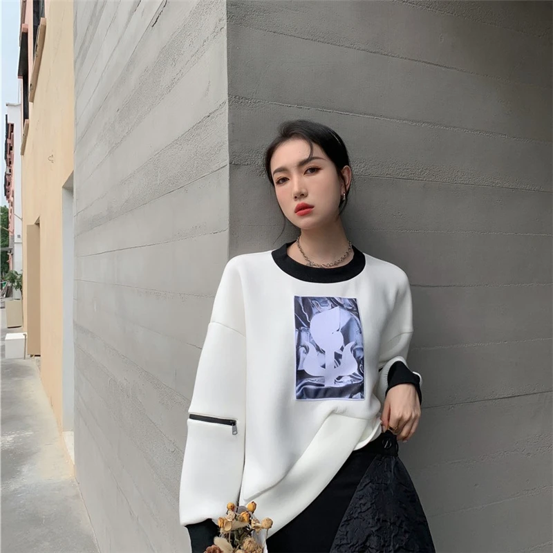 Long Sleeve Pullovers Oversized Harajuku Plus Size Winter Print Clothes Sweatshirt Women Korean Style Streetwear Tops Y38
Long Sleeve Pullovers Oversized Harajuku Plus Size Winter Print Clothes Sweatshirt Women Korean Style Streetwear Tops Y38