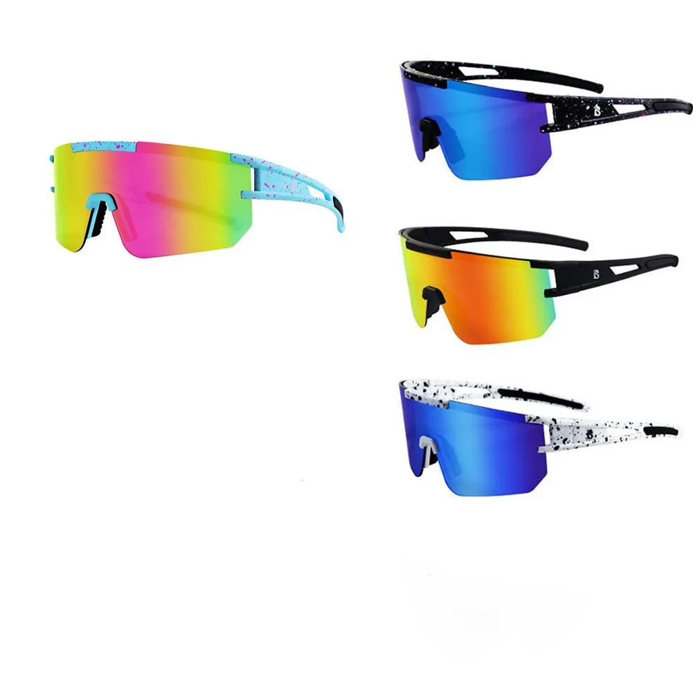 Motorcycle Bicycle Riding Sunglasses Large Frame Colorful Revo Electroplated True Film Polarized Sunglasses Sports Goggles Set
Motorcycle Bicycle Riding Sunglasses Large Frame Colorful Revo Electroplated True Film Polarized Sunglasses Sports Goggles Set