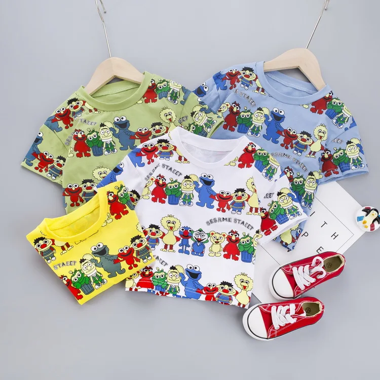 Boy Girl Summer Shirt Children T Shirt Baby Clothing Cotton Tees Cartoon Clothes Hot Selling
Boy Girl Summer Shirt Children T Shirt Baby Clothing Cotton Tees Cartoon Clothes Hot Selling