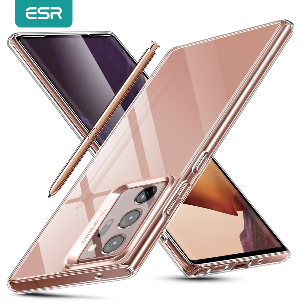ESR for Samsung Galaxy Note 20 Ultra Case Tempered Glass Case Note 20 10 Plus S20 Ultra Clear Case for Samsung Note 10 Plus 
ESR for Samsung Galaxy Note 20 Ultra Case Tempered Glass Case Note 20 10 Plus S20 Ultra Clear Case for Samsung Note 10 Plus