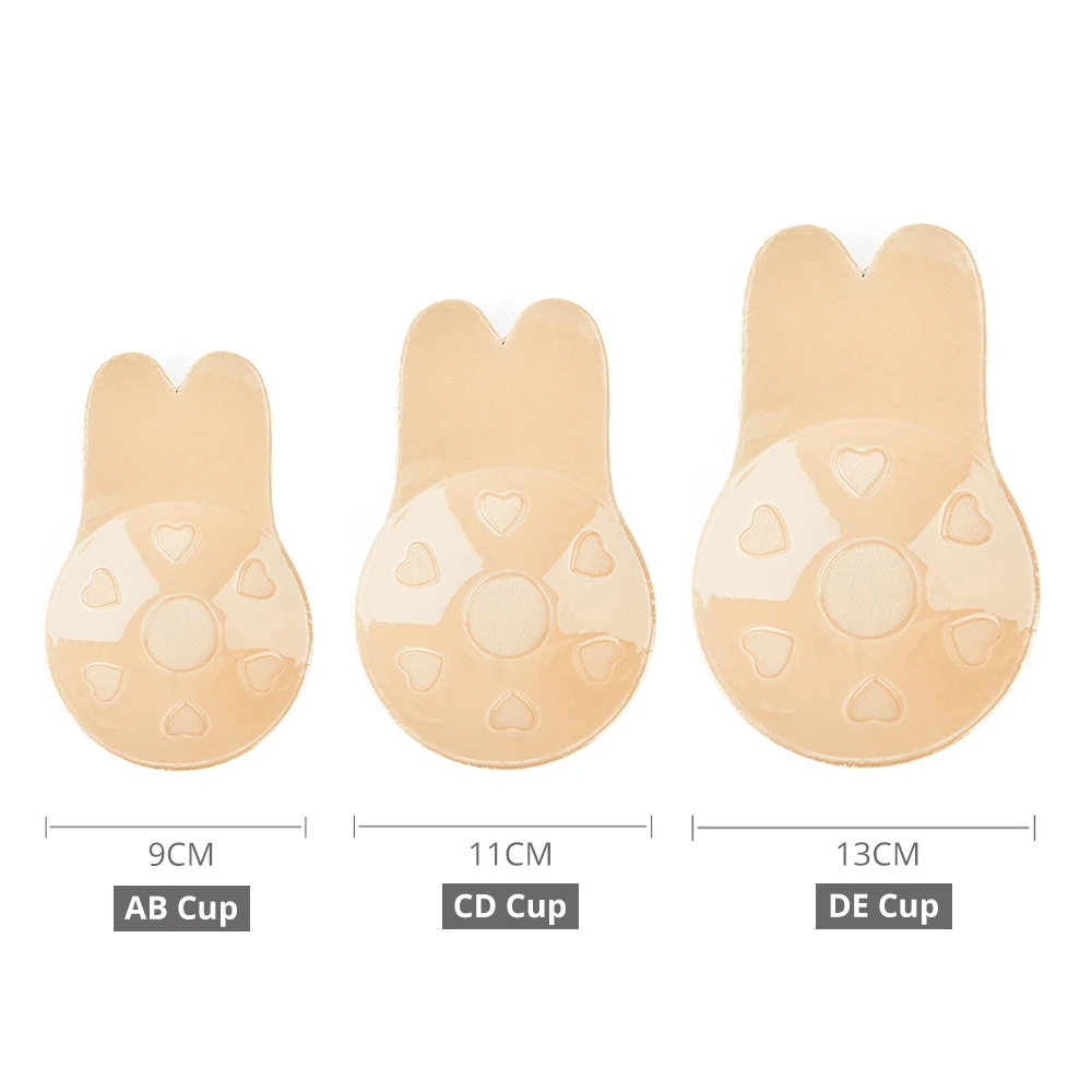CXZD Adhesive Bra Silicone Strapless Push Up Bra Self Adhesive Nipple Breast Pasties Cover Reusable Silicone Invisible Lingerie
CXZD Adhesive Bra Silicone Strapless Push Up Bra Self Adhesive Nipple Breast Pasties Cover Reusable Silicone Invisible Lingerie