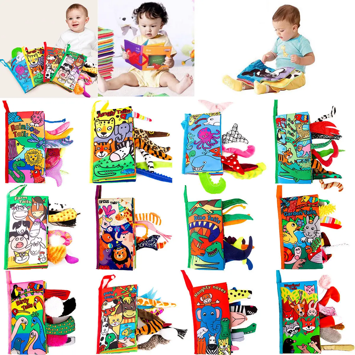 Children's Cloth Book Toy Animal Print Early Education Cloth Book Plaything Learning Toy 12 Styles
Children's Cloth Book Toy Animal Print Early Education Cloth Book Plaything Learning Toy 12 Styles