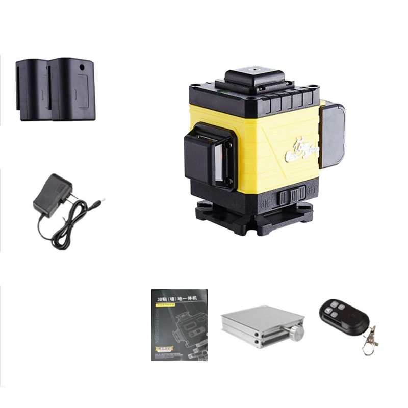 K1KA 8 Lines 3D La ser Level Self-Leveling 360 Horizontal & Vertical Cross Super Powerful Green La ser Level
K1KA 8 Lines 3D La ser Level Self-Leveling 360 Horizontal & Vertical Cross Super Powerful Green La ser Level