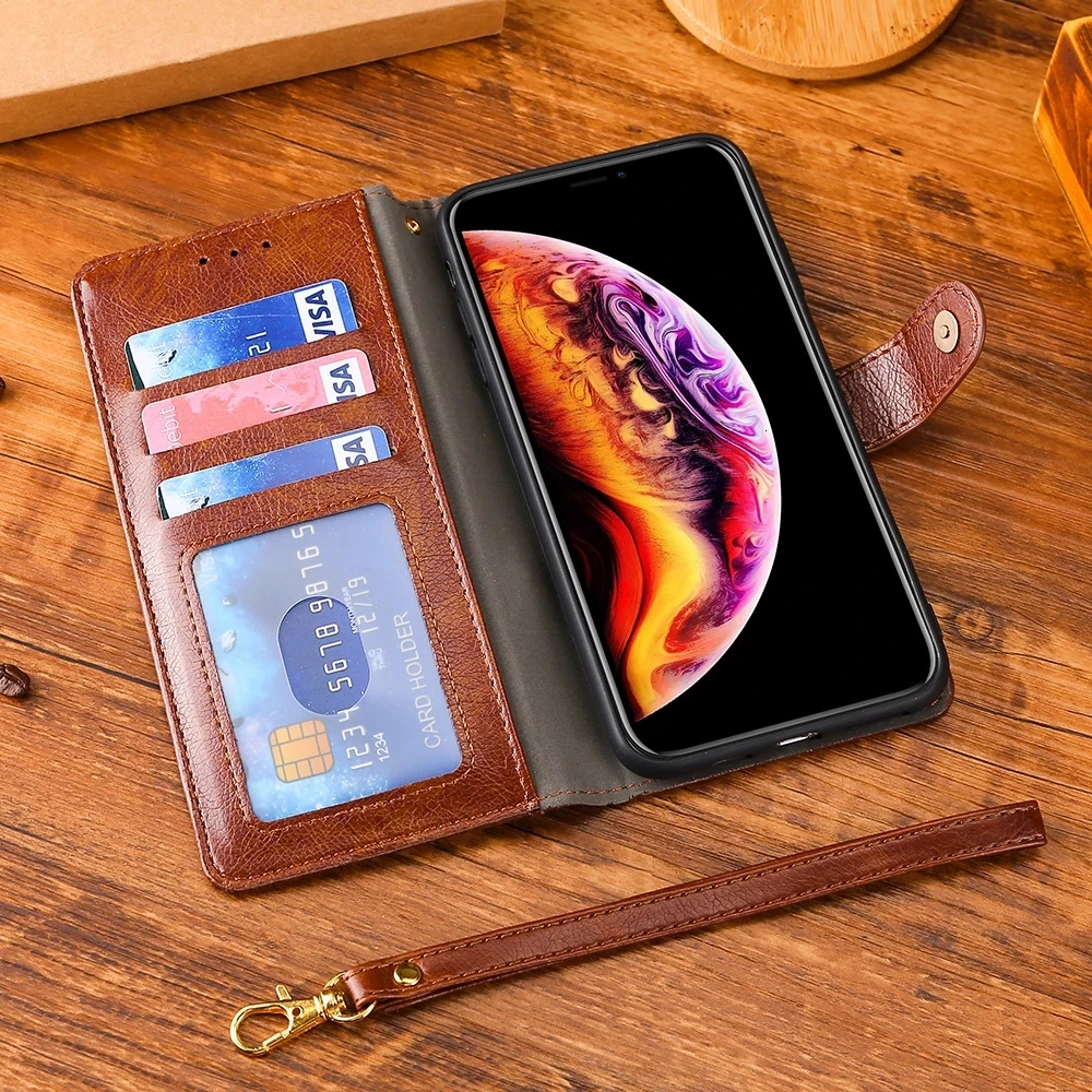 Чехол-книжка для Huawei Y8S 6 5 дюйма кожаный с отделениями карт | Мобильные телефоны и