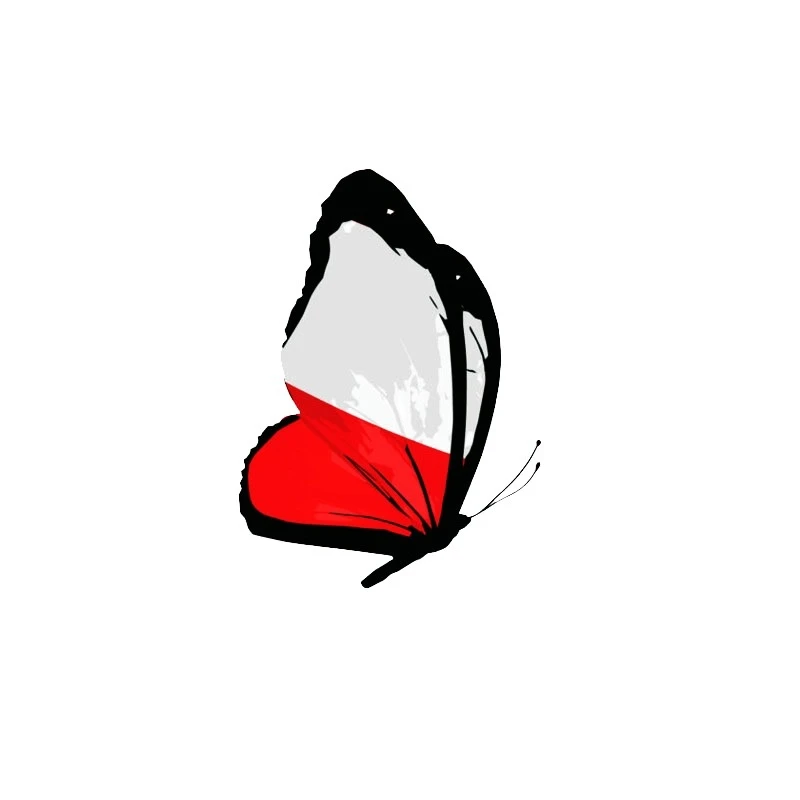 Lnterest Car Sticker Poland Flag Butterfly Fashion Car Window Reflective Decal ,18CM*12CM
Lnterest Car Sticker Poland Flag Butterfly Fashion Car Window Reflective Decal ,18CM*12CM