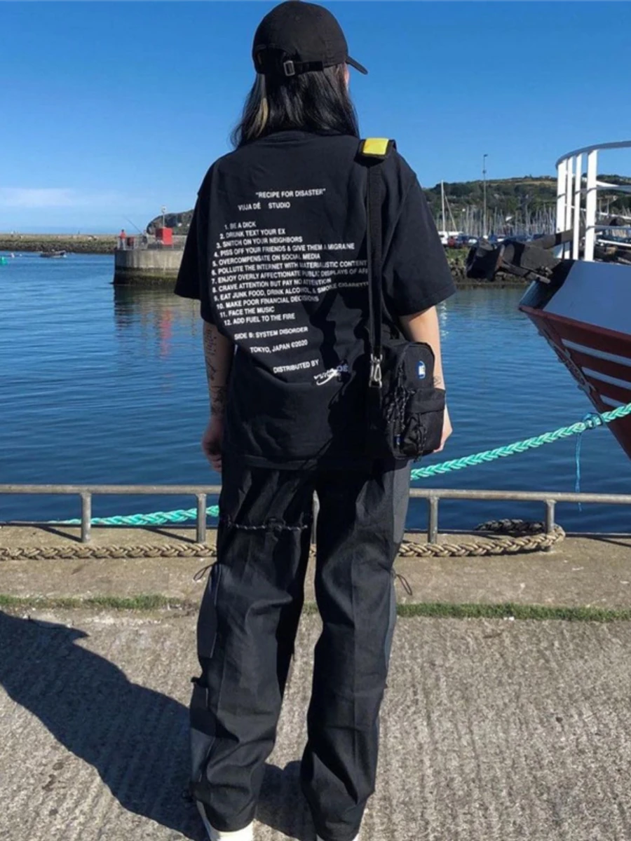 VUJADE KENIJIMA Slogan Letter Printed Short-sleeved T-shirt 2021 Good Quality Streetwear Men Women Cotton T Shirt Pure Cotton
VUJADE KENIJIMA Slogan Letter Printed Short-sleeved T-shirt 2021 Good Quality Streetwear Men Women Cotton T Shirt Pure Cotton