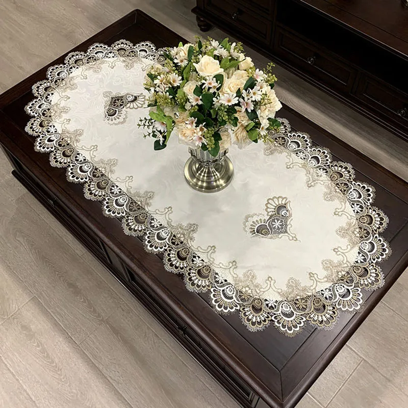 Decorative Table Cloth Dinning Table Cover Tablecloth for Christmas Wedding Party Hotel Decor Embroidered Coffee Table Cover
Decorative Table Cloth Dinning Table Cover Tablecloth for Christmas Wedding Party Hotel Decor Embroidered Coffee Table Cover