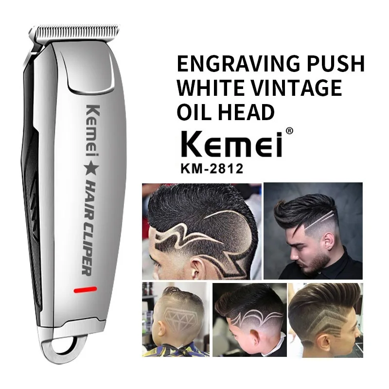 Kemei-2812 Hair Clipper 0mm Electric Hair Trimmer Professional Haircut Shaver Carving Hair Beard Trimmer Machine Styling Tools
Kemei-2812 Hair Clipper 0mm Electric Hair Trimmer Professional Haircut Shaver Carving Hair Beard Trimmer Machine Styling Tools