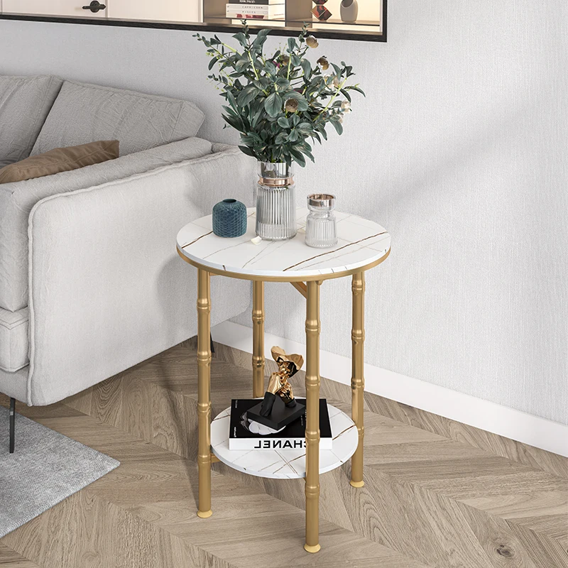 GY Nordic Sofa Side Table Corner Table Simple Marble Side Table Double Layer Small round Table Stone Plate Coffee Table
GY Nordic Sofa Side Table Corner Table Simple Marble Side Table Double Layer Small round Table Stone Plate Coffee Table