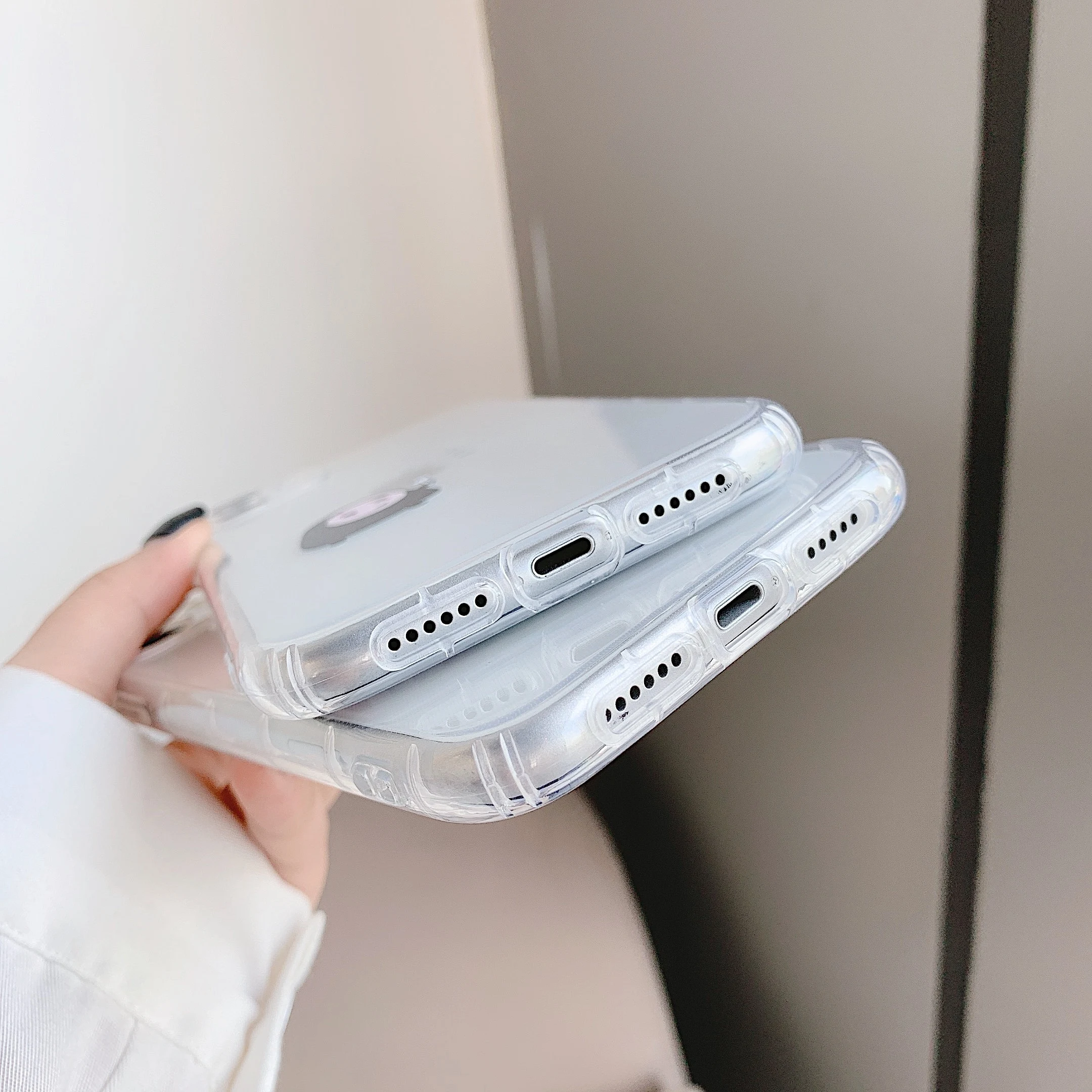 Fashion Ghost Clear Phone Case for iPhone 12 Pro Max Mini Shockproof Protective Cover for iPhone X XR XS Max 7 8 Plus Back Case
Fashion Ghost Clear Phone Case for iPhone 12 Pro Max Mini Shockproof Protective Cover for iPhone X XR XS Max 7 8 Plus Back Case
