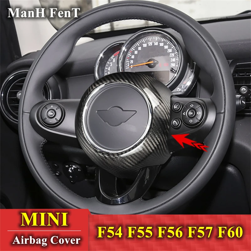 For Mini Clubman F54 F55 F56 Cabrio F57 Countryman F60 Steering Wheel Airbag Cover Carbon Fiber Interior Accessories
For Mini Clubman F54 F55 F56 Cabrio F57 Countryman F60 Steering Wheel Airbag Cover Carbon Fiber Interior Accessories
