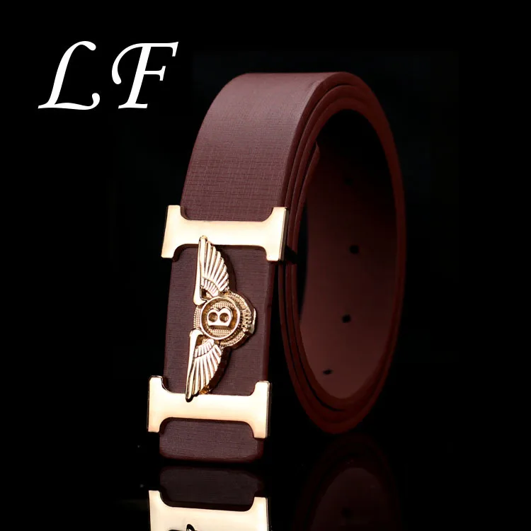 New Stylish Male And Female Auto Logo Belt Buckle With Neutral Gold Buckle Letters Smooth Buckle Belt
New Stylish Male And Female Auto Logo Belt Buckle With Neutral Gold Buckle Letters Smooth Buckle Belt