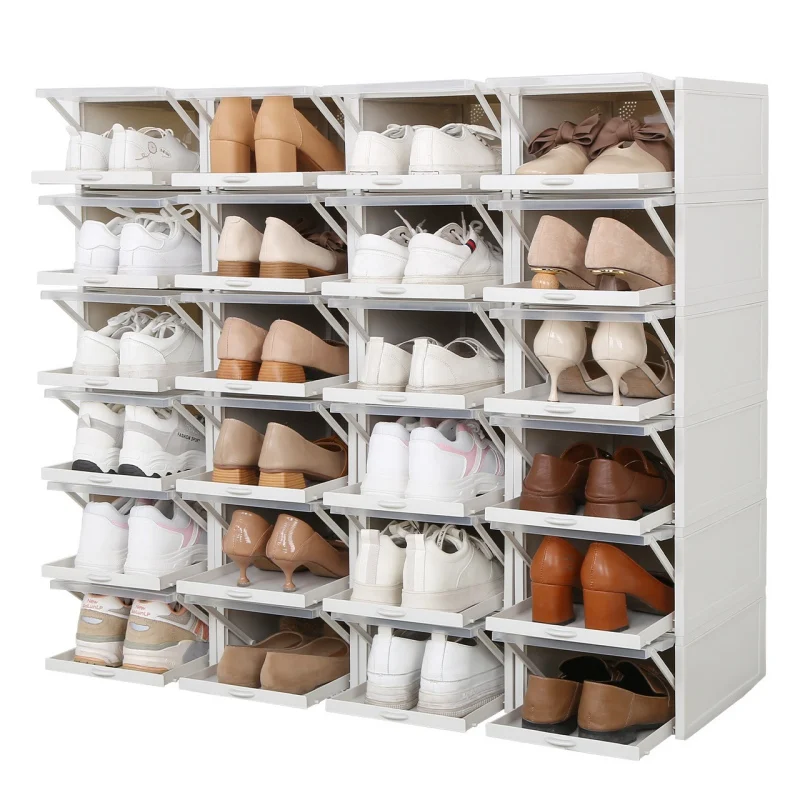 Household Drawer Type Shoes Storage Box Foldable Transparent Shoe Rack Space-saving Cabinet Home Organizer
Household Drawer Type Shoes Storage Box Foldable Transparent Shoe Rack Space-saving Cabinet Home Organizer