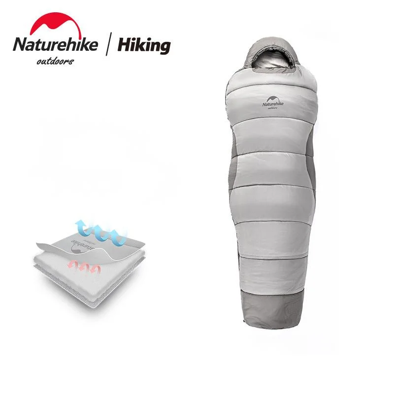 Naturehike Penguin Cotton Outdoor Mummy Sleeping Bag Camping Hiking Portable Autumn Winter Warmth Cold-Proof Cotton Sleeping Bag 
Naturehike Penguin Cotton Outdoor Mummy Sleeping Bag Camping Hiking Portable Autumn Winter Warmth Cold-Proof Cotton Sleeping Bag