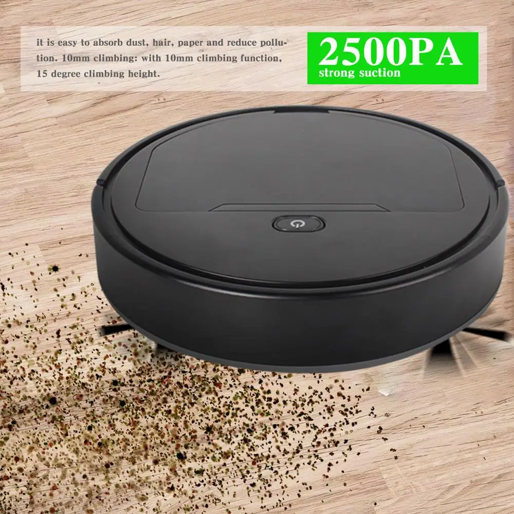 Multifunctional Robot Vacuum Cleaner House Powerful Suction Smarts Cleaner usb Charging Convenient Automatic Sweeping Robot Wet
Multifunctional Robot Vacuum Cleaner House Powerful Suction Smarts Cleaner usb Charging Convenient Automatic Sweeping Robot Wet