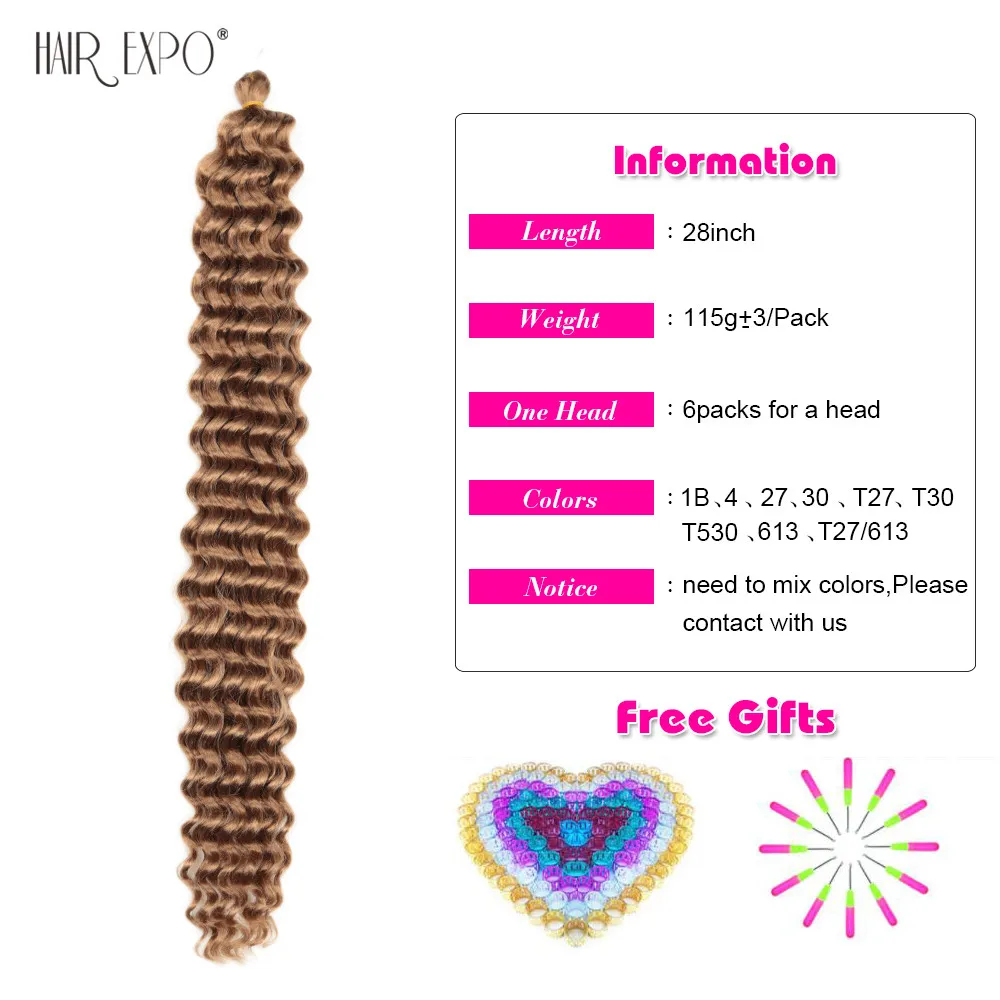 28inch Synthetic Deep Twist Crochet Braids Extensions Hair African Omber Wig Freetress For Black Women Hair Expo City
28inch Synthetic Deep Twist Crochet Braids Extensions Hair African Omber Wig Freetress For Black Women Hair Expo City