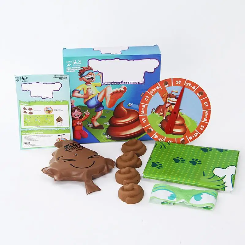 Funny Kids Party Games Don't Step In It Poop Game For Children Prank Toys Stuff Cover Eyes Hide And Seek Dropshipping Family
Funny Kids Party Games Don't Step In It Poop Game For Children Prank Toys Stuff Cover Eyes Hide And Seek Dropshipping Family