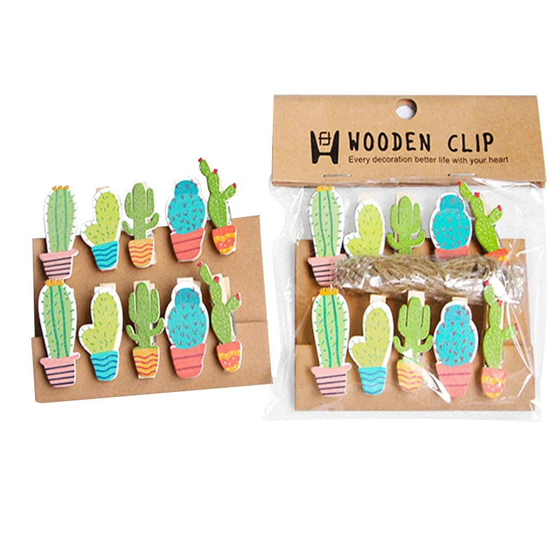 100pcs/lot Mini Kawaii Cactus Wooden Clips Wooden Clip DIY Photo Wall Decoration Clip with Hemp Rope Office Accessories Favor
100pcs/lot Mini Kawaii Cactus Wooden Clips Wooden Clip DIY Photo Wall Decoration Clip with Hemp Rope Office Accessories Favor