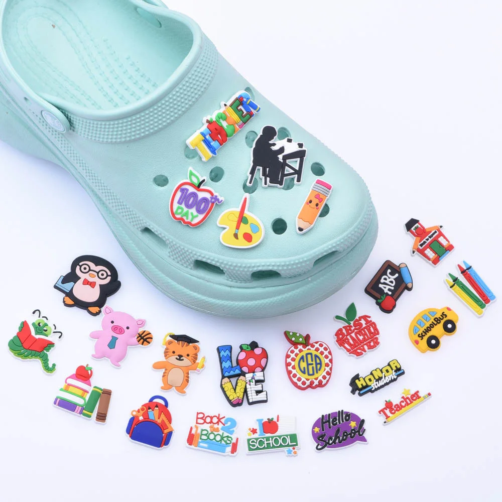 1Pcs/lot Cute Cartoon Animals And Stationery Accessories PVC Croc Charms Shoe Decorations Accessories For Croc Kids Gift
1Pcs/lot Cute Cartoon Animals And Stationery Accessories PVC Croc Charms Shoe Decorations Accessories For Croc Kids Gift