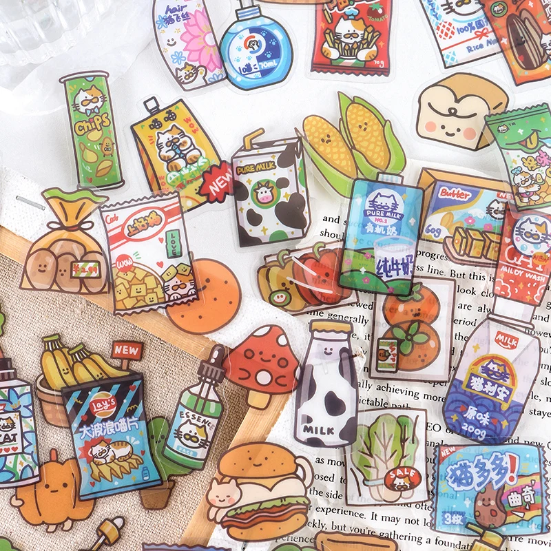 Cute Sticker Package delicious Food Drink Journal Decorative Stickers Scrapbooking Stick Label Diary Stationery Album Stickers
Cute Sticker Package delicious Food Drink Journal Decorative Stickers Scrapbooking Stick Label Diary Stationery Album Stickers
