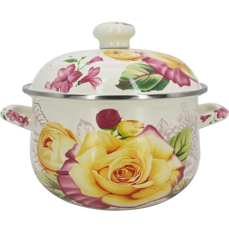 Enamel Pot High Persimmon Pot 22cm24cm Thickened Enamel Soup Pot Stew Pot Double Ear Pot 4L5L Frying Pan Cooking Pots Set
Enamel Pot High Persimmon Pot 22cm24cm Thickened Enamel Soup Pot Stew Pot Double Ear Pot 4L5L Frying Pan Cooking Pots Set