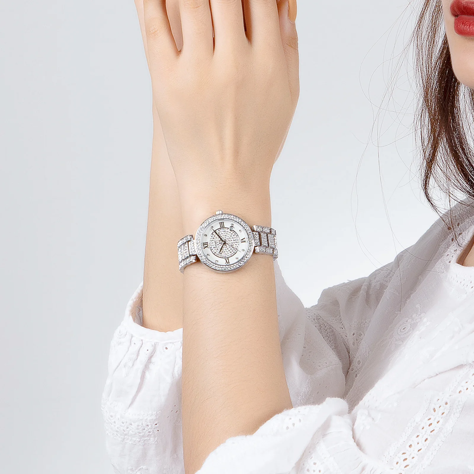 SKMEI Girls Quartz Wristwatches Fashion Women Phinestone Mosaic Ladies Dress Jewelry Watches reloj Female Party Wedding Clock
SKMEI Girls Quartz Wristwatches Fashion Women Phinestone Mosaic Ladies Dress Jewelry Watches reloj Female Party Wedding Clock