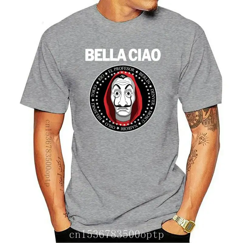 New Men T Shirt House Of Paper Money Heist La Casa De Papel Funny Tee Shirt House of Paper O-Neck Clothes Cotton Graphic T-Shirt 
New Men T Shirt House Of Paper Money Heist La Casa De Papel Funny Tee Shirt House of Paper O-Neck Clothes Cotton Graphic T-Shirt