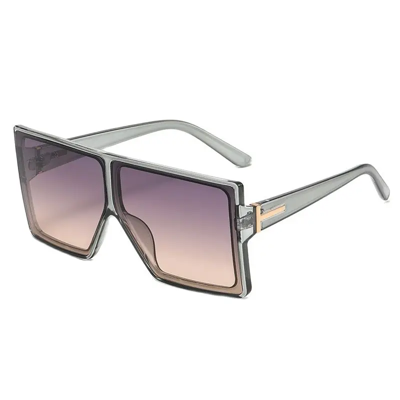 Transparent Frame Women's Gradient Sunglasses Oversized Square Jelly Color Sun Glasses UV400 T Rivet Black Grey Shades Mirror 
Transparent Frame Women's Gradient Sunglasses Oversized Square Jelly Color Sun Glasses UV400 T Rivet Black Grey Shades Mirror