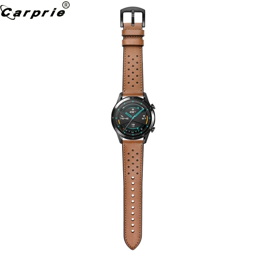 CARPRIE 42MM Leather Band for Huawei GT 2 Bands Smart Watch Bracelet Replacement Accessory Wristband 201
CARPRIE 42MM Leather Band for Huawei GT 2 Bands Smart Watch Bracelet Replacement Accessory Wristband 201