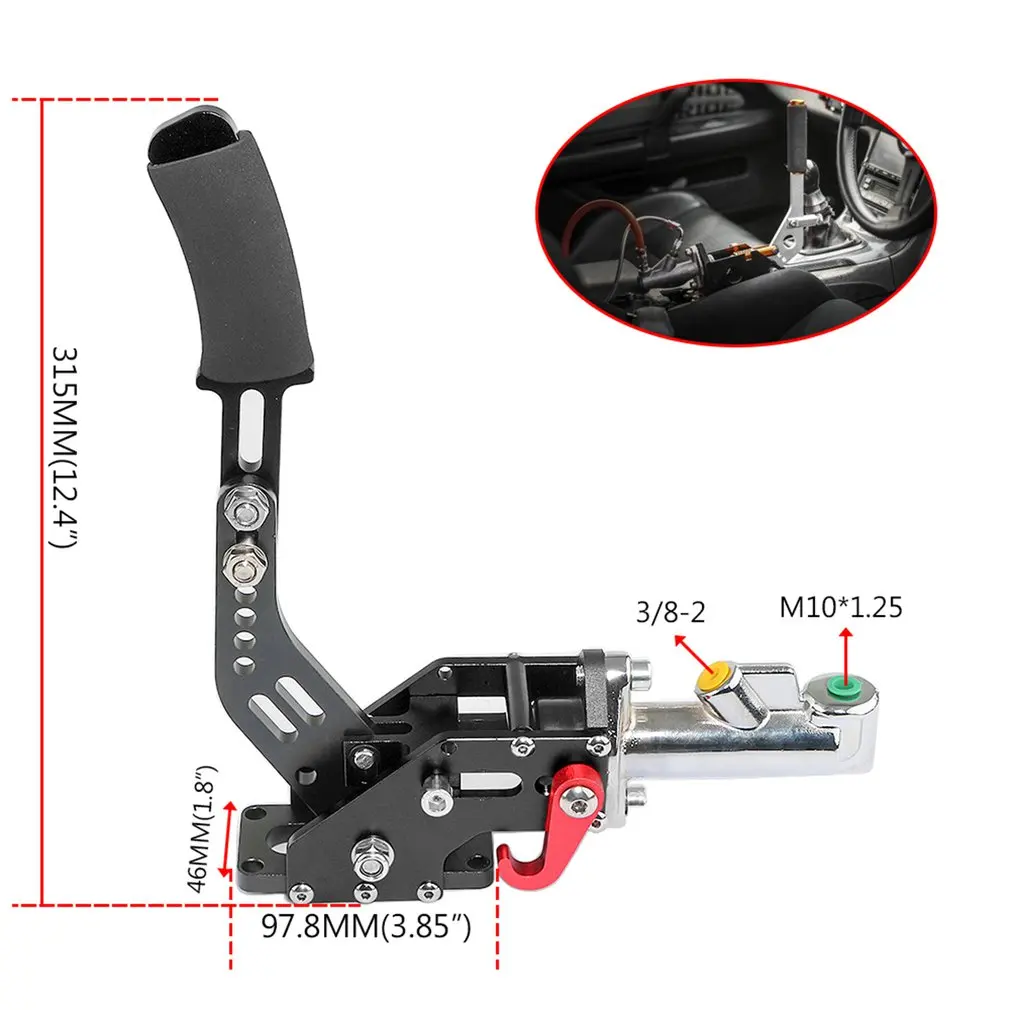 Universal Hydraulic Handbrake Racing Parking Emergency Brake Lever Refitting Hydraulic Handbrake Update Accessories
Universal Hydraulic Handbrake Racing Parking Emergency Brake Lever Refitting Hydraulic Handbrake Update Accessories