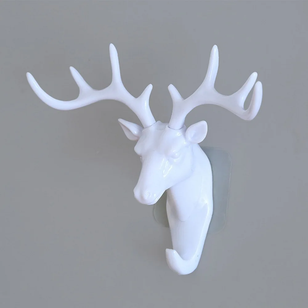 Creative Wall Decoration Wall Hook Deer Head Key Hanging Hook Deer Head Key Holder Hanging Clothes Hat Scarf Deer Horns
Creative Wall Decoration Wall Hook Deer Head Key Hanging Hook Deer Head Key Holder Hanging Clothes Hat Scarf Deer Horns