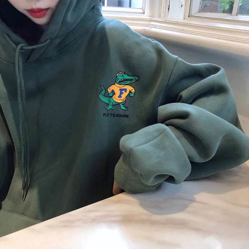 Hoodies Women Velvet Cartoon Kawaii Pockets Korean Style Harajuku Thicker Oversize Trendy Students Pullover Womens Sweatshirts
Hoodies Women Velvet Cartoon Kawaii Pockets Korean Style Harajuku Thicker Oversize Trendy Students Pullover Womens Sweatshirts