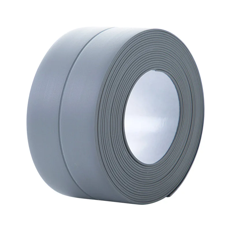 2pcs T Kitchen Waterproof Tape Can Be Cut Moldproof Strip, Wall Paste, Seam Paste, Seam Seal Strip,Water-proof Tape of Sink Edge 
2pcs T Kitchen Waterproof Tape Can Be Cut Moldproof Strip, Wall Paste, Seam Paste, Seam Seal Strip,Water-proof Tape of Sink Edge