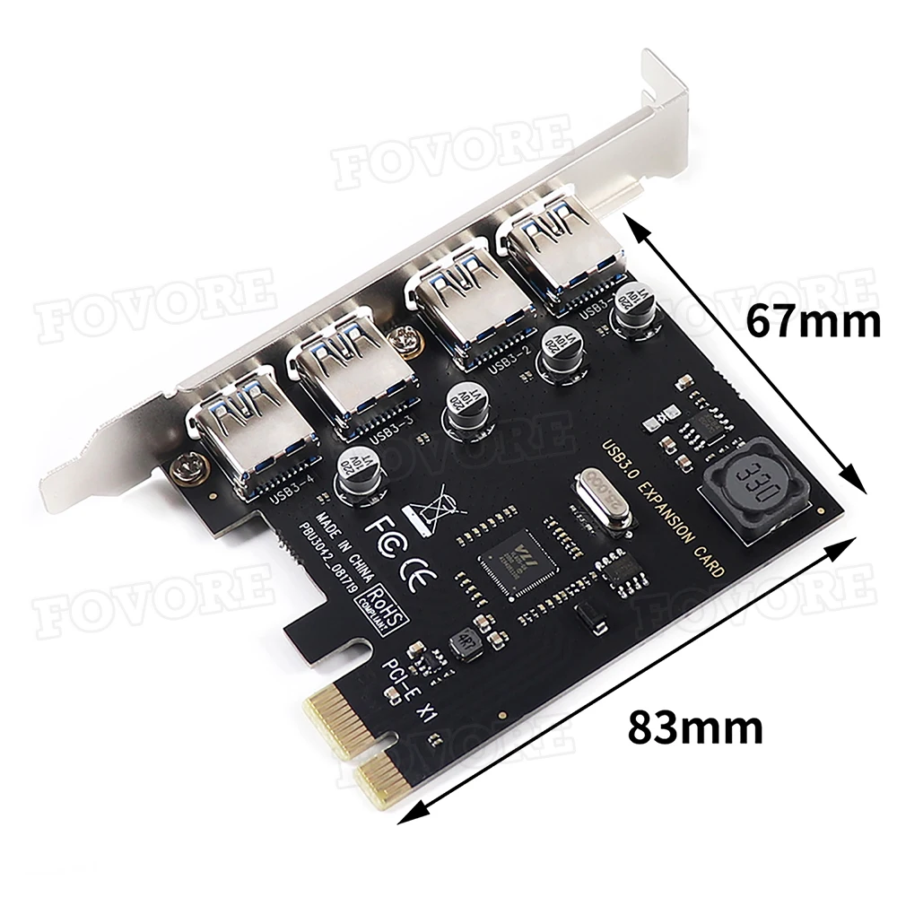 4 Port USB 3.0 PCI Express Expansion Card PCI E PCI-e USB 3.0 HUB Adapter 4-Port USB3.0 Controller USB 3 0 PCI e 1X converter
4 Port USB 3.0 PCI Express Expansion Card PCI E PCI-e USB 3.0 HUB Adapter 4-Port USB3.0 Controller USB 3 0 PCI e 1X converter