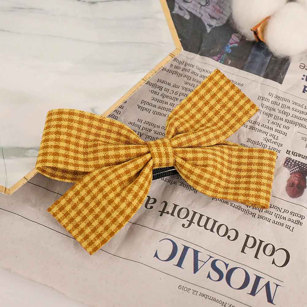 Fashion Handmade Plaid Bowknot Hair Clips Girls Women Lady Hair Bow With Clip Stripe Cloth Hairpins Hair Accessories Barrette
Fashion Handmade Plaid Bowknot Hair Clips Girls Women Lady Hair Bow With Clip Stripe Cloth Hairpins Hair Accessories Barrette