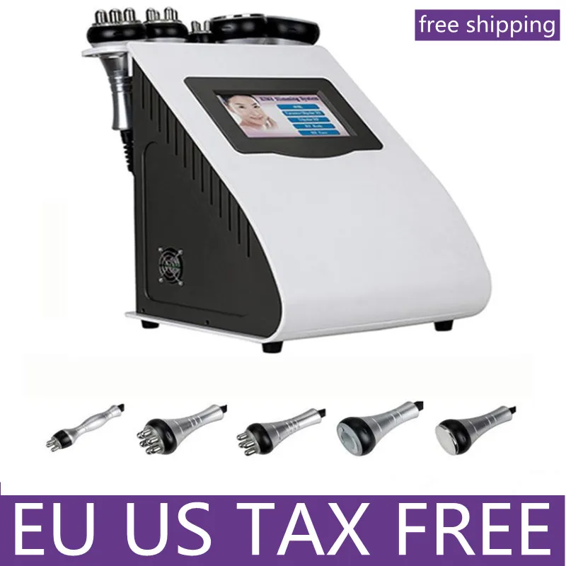 5 In 1 RF 40K Ultrasonic Cavitation Vacuum Radio Frequency Lipo Laser Slimming Machine for Home Use 
5 In 1 RF 40K Ultrasonic Cavitation Vacuum Radio Frequency Lipo Laser Slimming Machine for Home Use
