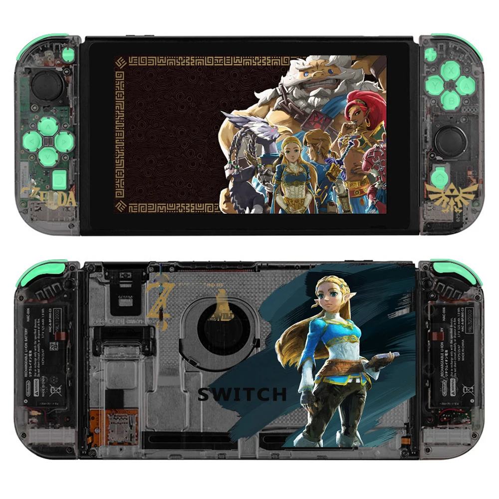 Прозрачный серый чехол для Nintendo Switch, сменный корпус для консоли Nintendo Switch Joy-Con Joy Con
Прозрачный серый чехол для Nintendo Switch, сменный корпус для консоли Nintendo Switch Joy-Con Joy Con